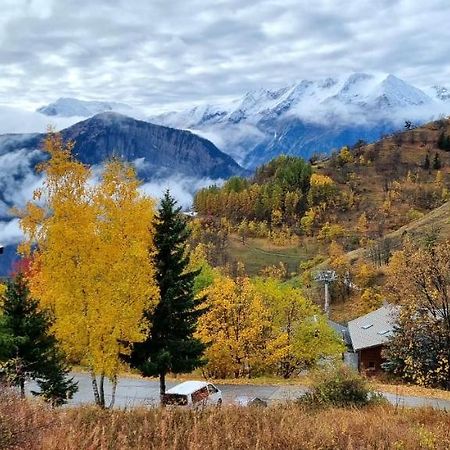 Studio Uissan Pour 5 Personnes A Cote Des Pistes Huez 외부 사진