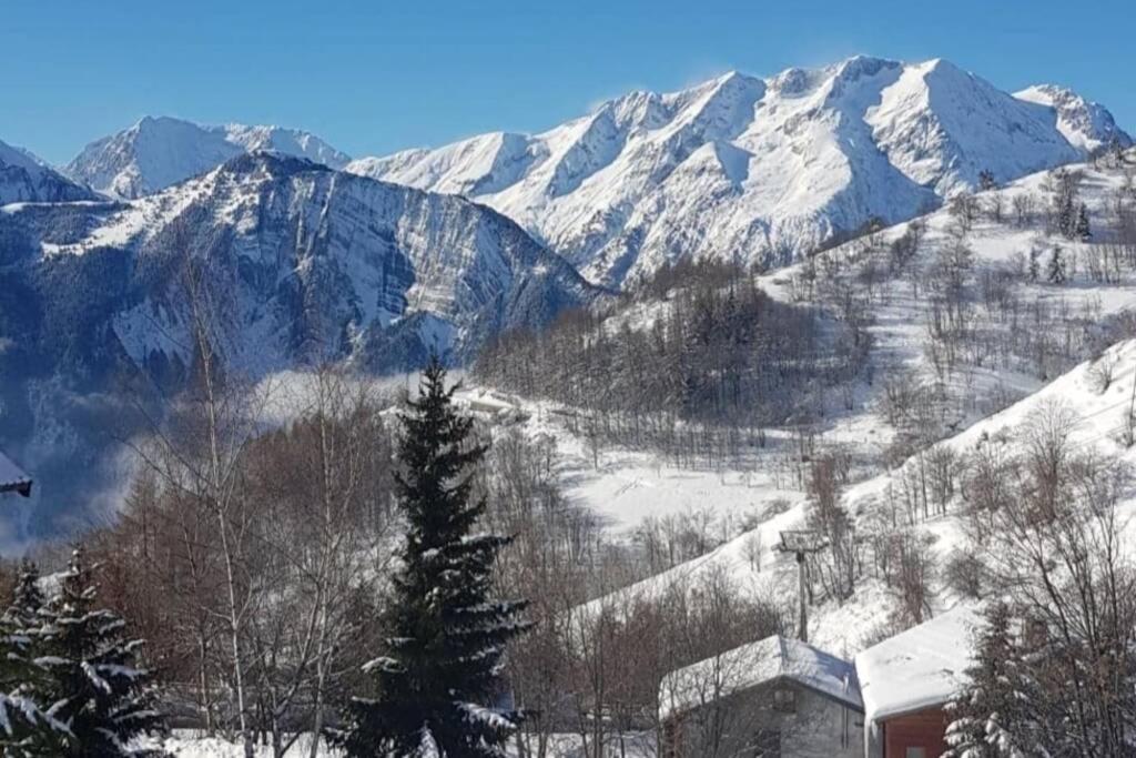 Studio Uissan Pour 5 Personnes A Cote Des Pistes Huez 외부 사진