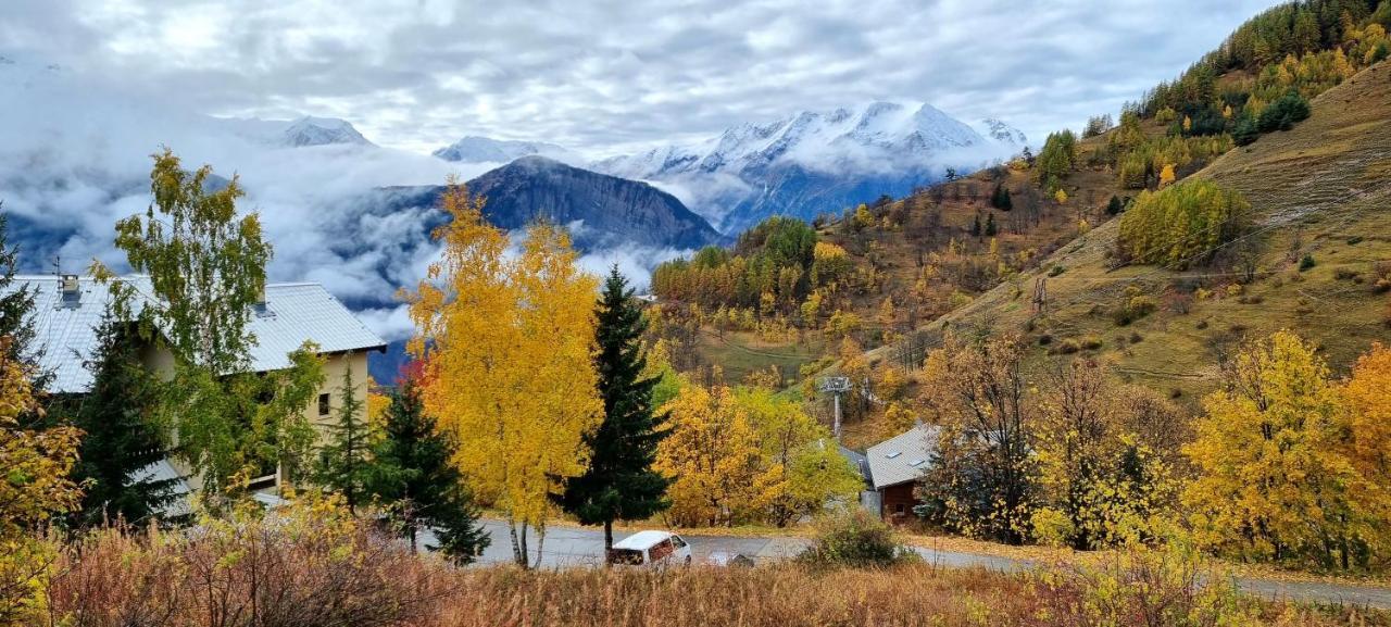 Studio Uissan Pour 5 Personnes A Cote Des Pistes Huez 외부 사진